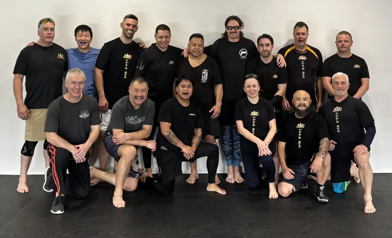 Students training Filipino Martial Arts at Kali 3D Ashburton