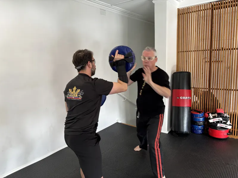 Students training Filipino Martial Arts at Kali 3D Ashburton