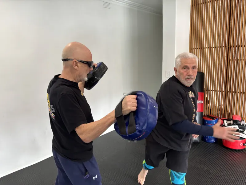 Students training Filipino Martial Arts at Kali 3D Ashburton