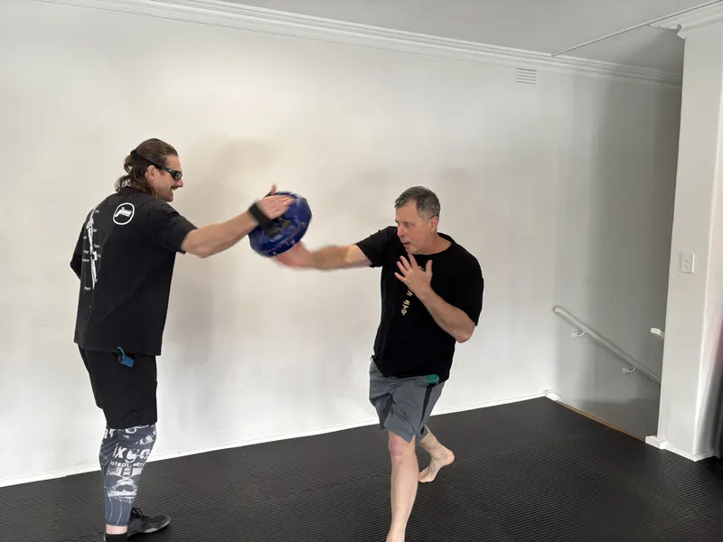Students training Filipino Martial Arts at Kali 3D Ashburton