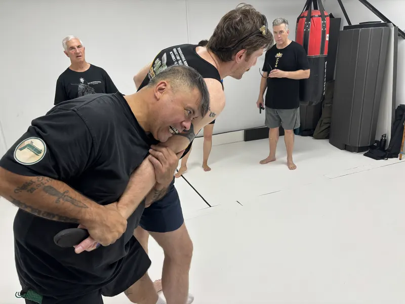 Students training Filipino Martial Arts at Kali 3D Ashburton