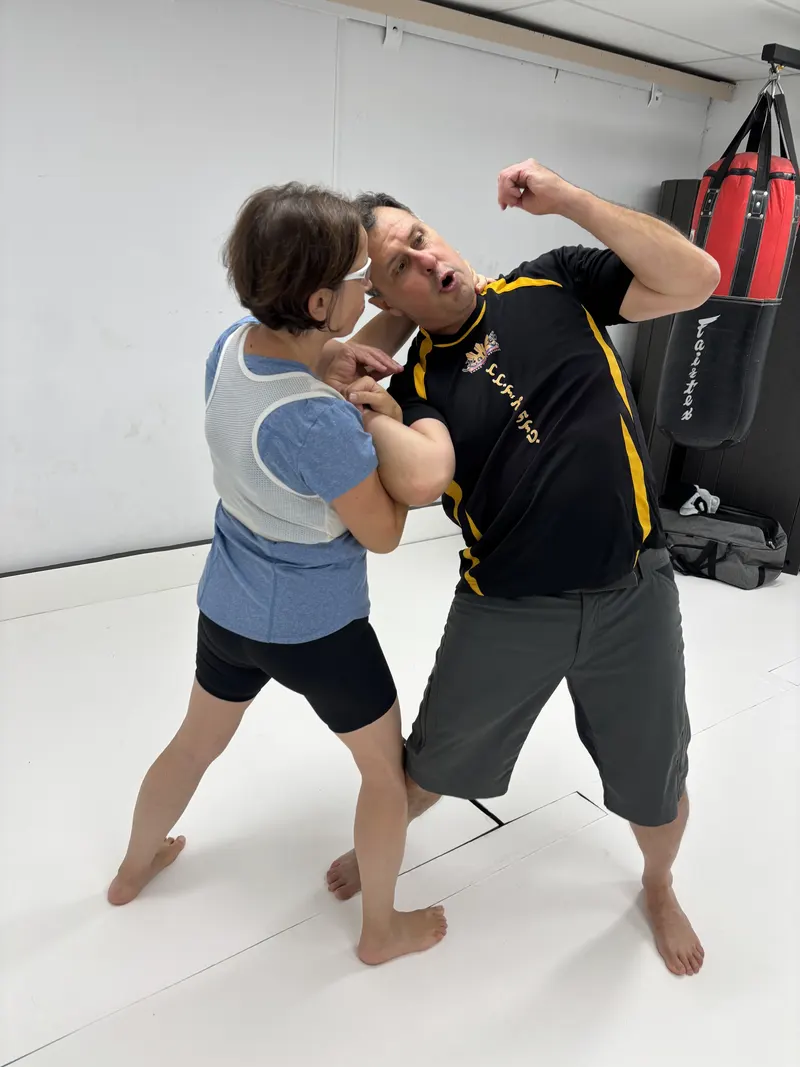 Students training Filipino Martial Arts at Kali 3D Ashburton