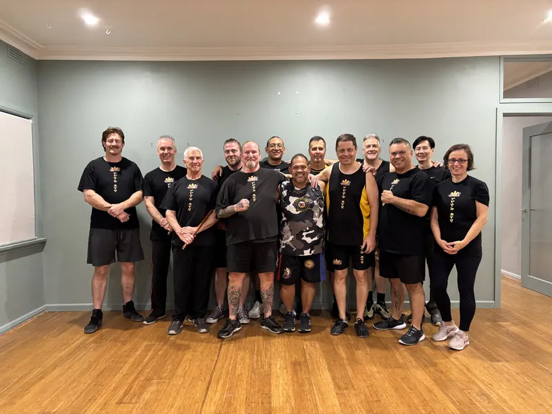 Students training Filipino Martial Arts at Kali 3D Ashburton