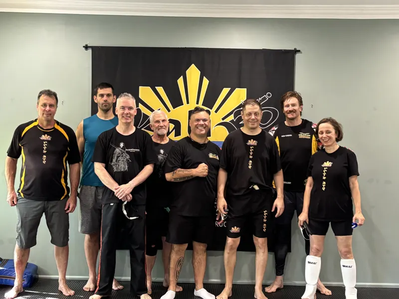 Students training Filipino Martial Arts at Kali 3D Ashburton