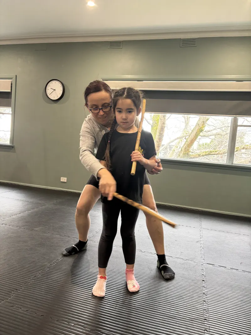 Students training Filipino Martial Arts at Kali 3D Ashburton