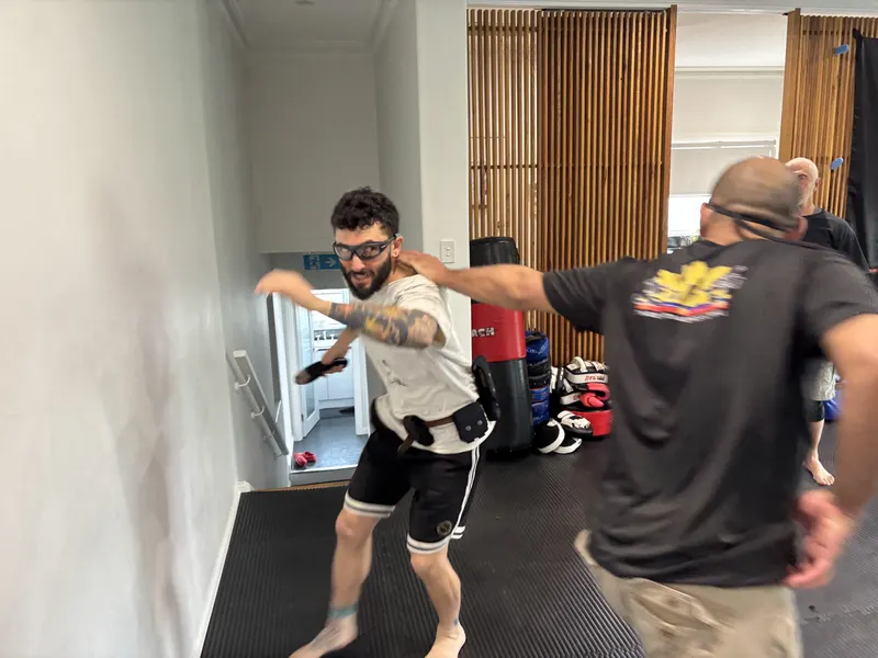 Students training Filipino Martial Arts at Kali 3D Ashburton