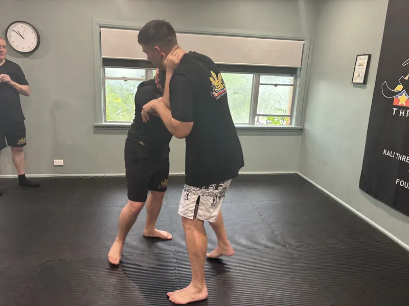 Students training Filipino Martial Arts at Kali 3D Ashburton